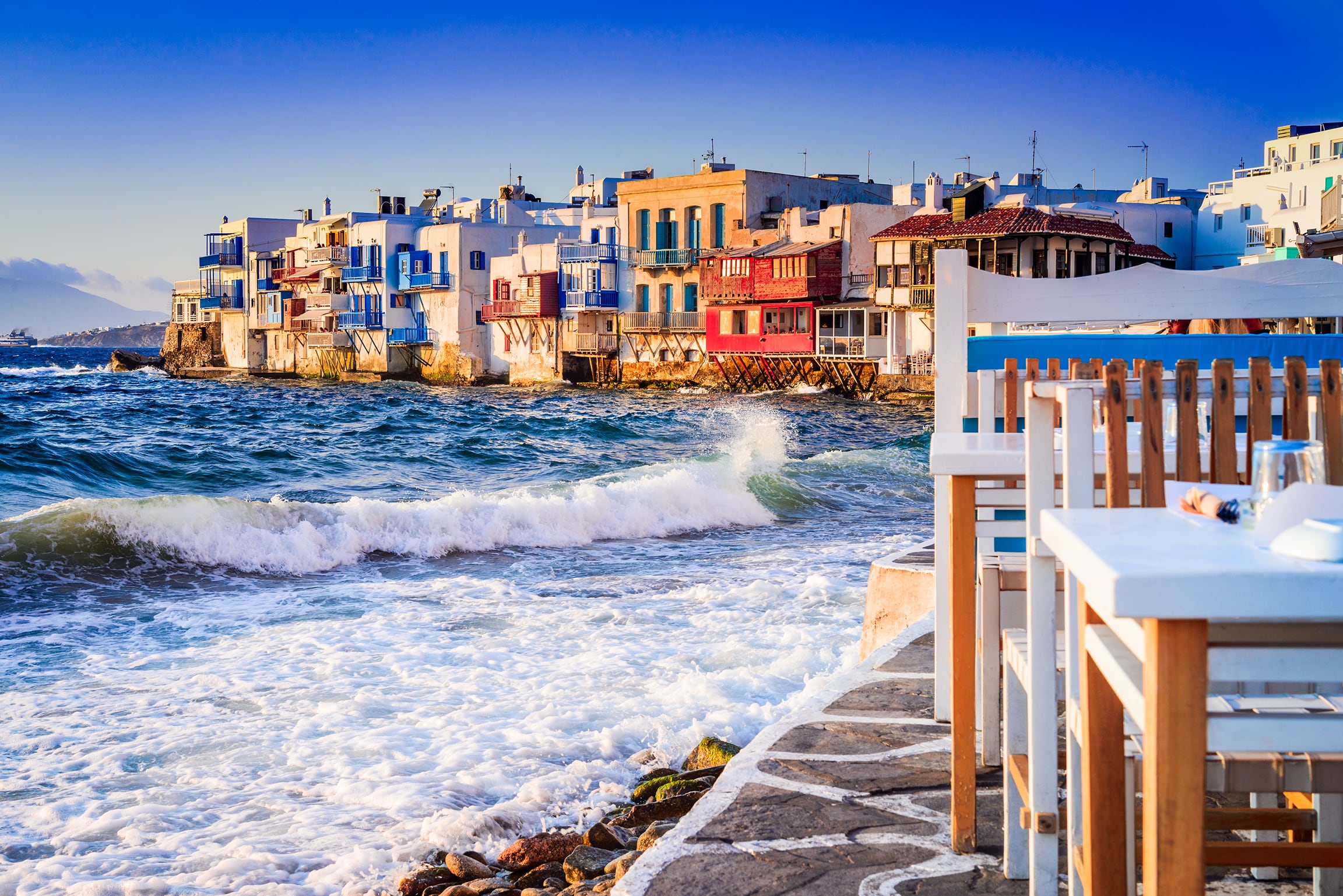 magnifique image de mykonos